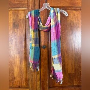 4/$20 ANY SCARF BUNDLE Colorful Plaid Women's Scarf